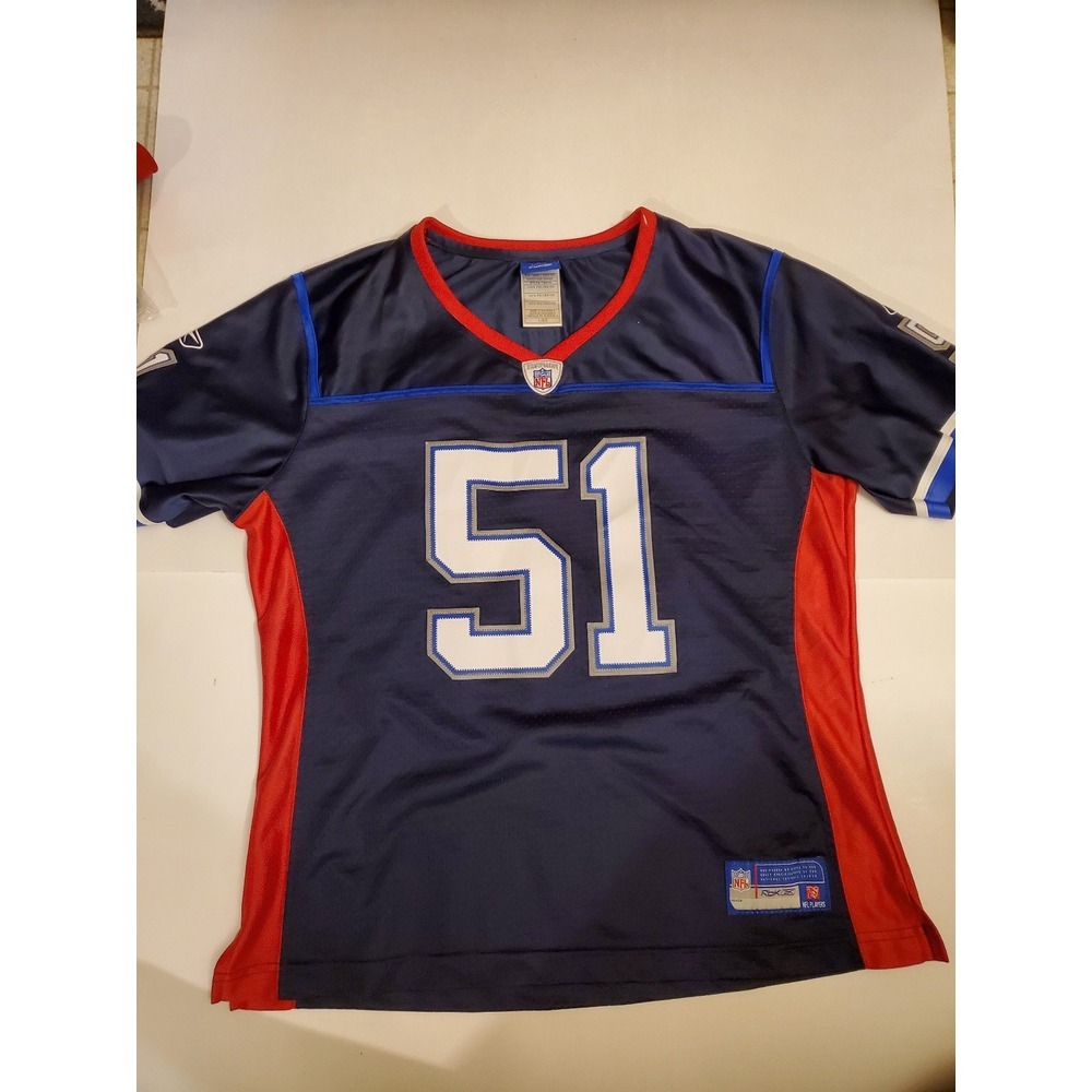 Buffalo Bills Posluszny 51 Jersey Size Large YOUTH Blue Red Pullover NFL Reebok.